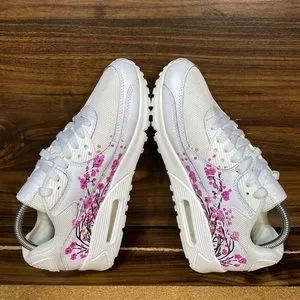 Wmns Air Air Max Blumen Nike Shoes Nike Air Max Customized Pink